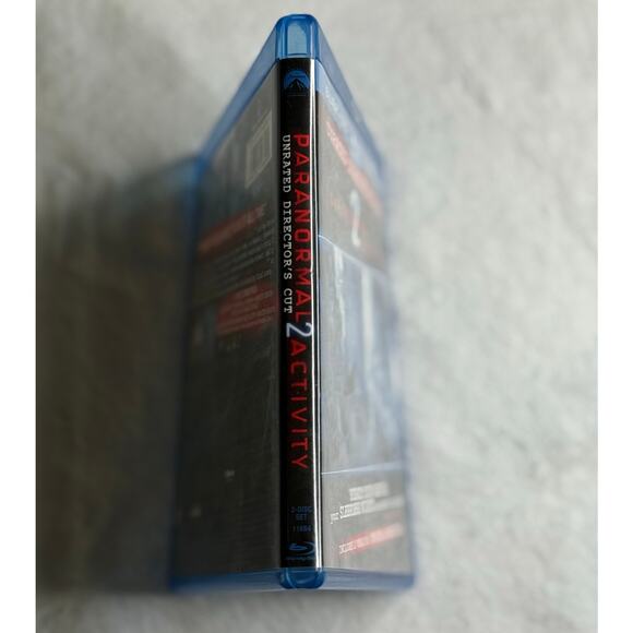 Paranormal Activity 2 Blu-ray DVD Unrated Director’s Cut 2-Disc Combo Pack - Picture 3 of 8